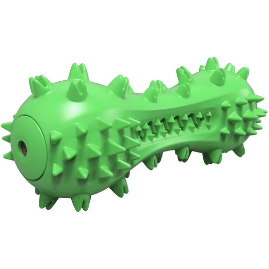 Dog Toothbrush Chew Toy Squeaky Sound Durable Teeth Cleaning Pet Chewing Toy Molar Stick Bite Brushing Oral Care for Small Medium Dogs
