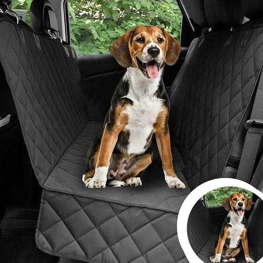 Pet Dog Car Seat Cover, Dog Seat Cover, Dog Seat Protector with Seat Belt for Pets, Waterproof & Non-Slip, 147 * 137cm