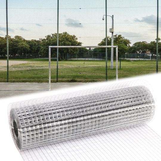 Garden Wire Mesh Grid Aviary Fencing Fence Animal Net,0.9x15M - Livingandhome