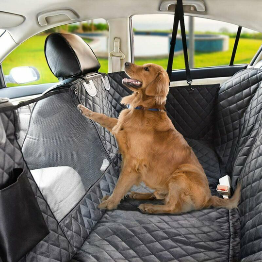 Waterproof Dog Car Seat Covers, Dog Car Seat Covers Anti-Slip Scratch Resistant Dog Car Cover with Viewing Window for Cars SUVs