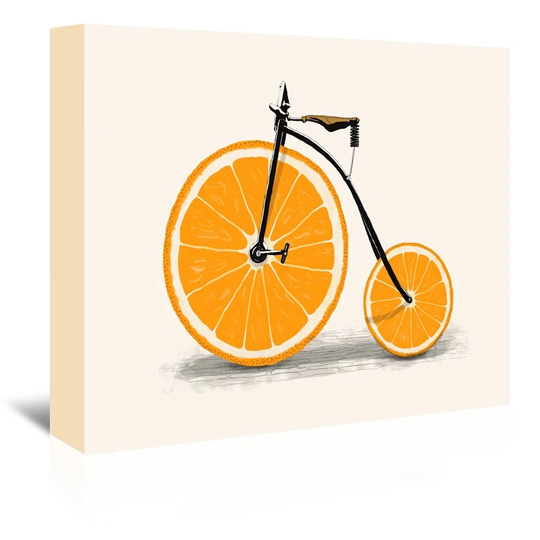 'Vitamin' by Florent Bodart Graphic Art Wrapped on Canvas