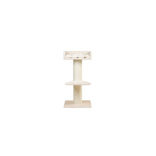 RHRQuality Cat Tree Maine Coon Lounge Cream