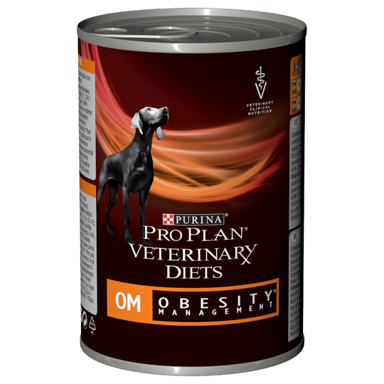 Purina Pro Plan Veterinary Diets Canine Mousse OM Obesity - 6 x 400g