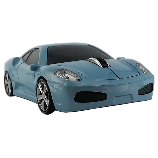 Thsinde - 2.4GHz Wireless optical mouse design car color blue a