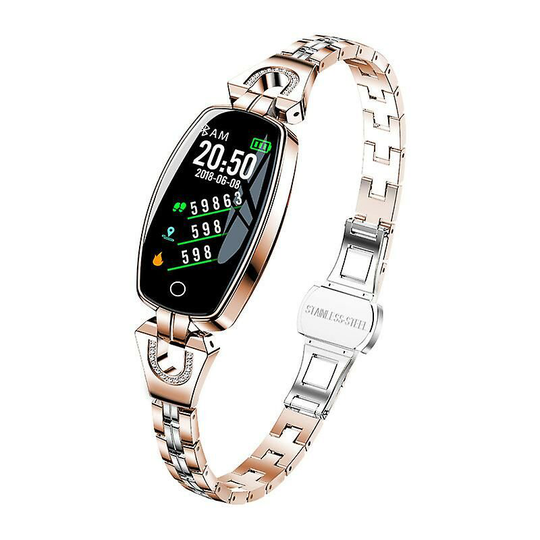 Women's Fitness Tracker Smart Watch With Heart Rate Monitor (gold) Thsinde