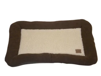 Rodeo Flat Pet Mattress in Tan and Brown