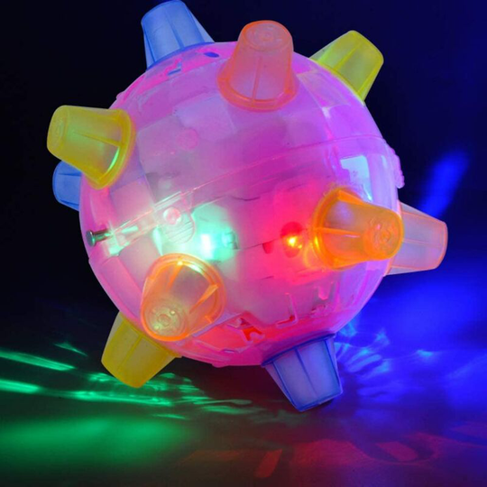 Pet Toys Luminous Game Balls for Cat Dog Jumping Flashing Toy