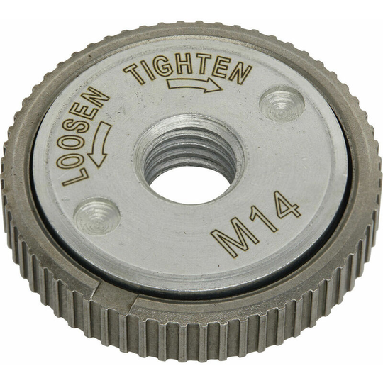 Loops - Quick Change Angle Grinder Locking Nut - M14 Thread - Angle Grinder Nut
