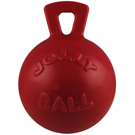 Tug-n-Toss Dog Toy (6 inches) (Red) - Red - Jolly Pets