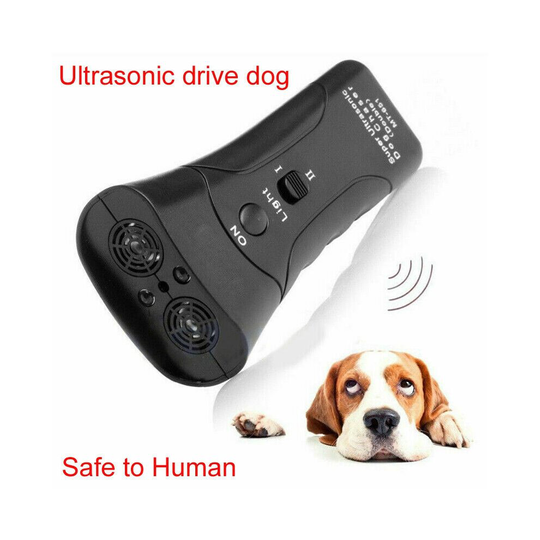 Black Dog Training Clickers Ultrasonic Dog Training Repeller Control Trainer Device