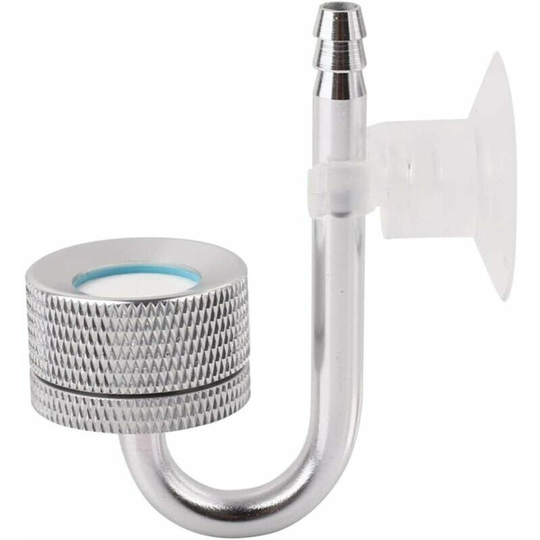 Aquarium atomizer diffuser system, aquarium co2 diffuser water reactor carbon dioxide water water fish (silver) - Thsinde