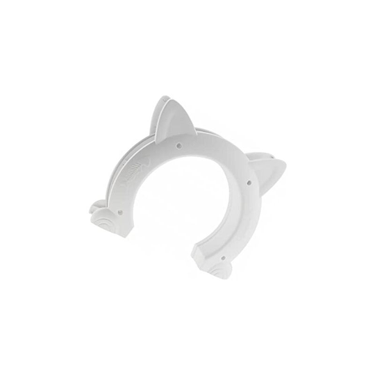 Indoor Outdoor Cat Door Pet Cat Door Indoor Cat Door Tunnel Cat Corridor Door Pet Supplies White