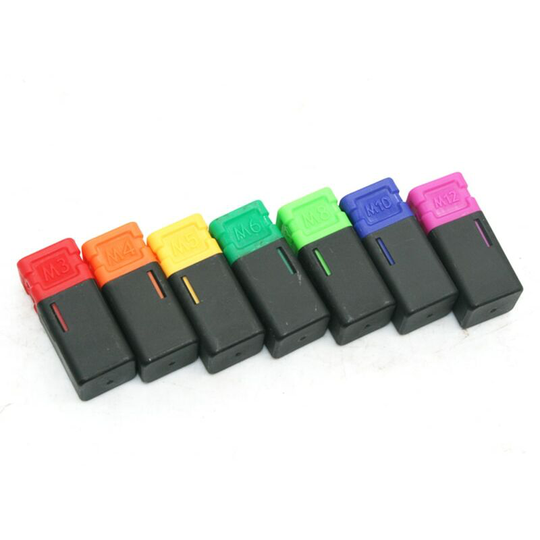 Threaded Riveter Gun, Tool Part, Threaded Chuck, Hand Nut Spare Parts, Metric Rivet, M3+M4(2PCS)