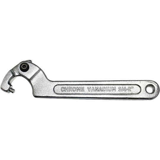 C Nut Wrench, Side Adjustable Wrench YYBS-01 (Round Head, 3 / 4-2 Inch (19-51mm))