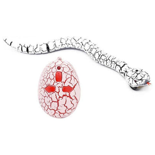 1 Piece Cat Snake Toy (White)