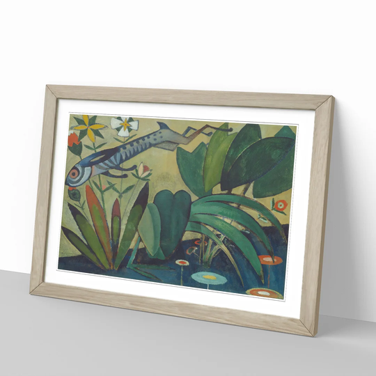 Leap of the Rabbit by Amadeo De Souza-Cardoso - Picture Frame Painting