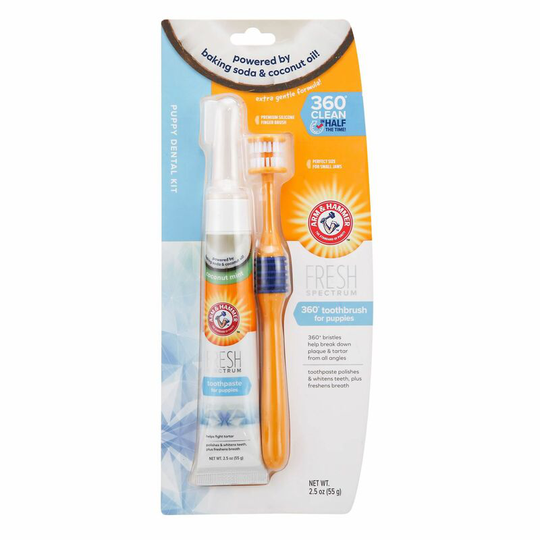 Arm & Hammer Fresh Coconut Dental Kit - Puppies - 82083A
