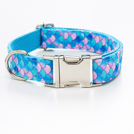 Soft Adjustment Dog Collar Cute Girl Puppy Collar Vibrating Webbing For Puppies Of Small, Medium And Large Dogs