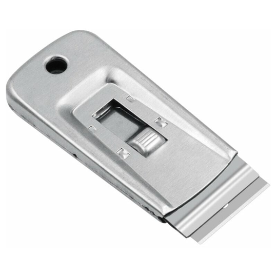 Carivent Metal Scrapers, Glass Scraper Ceramic Plate Scraper, for Removing Labels, Glue, Decals Stickers and More