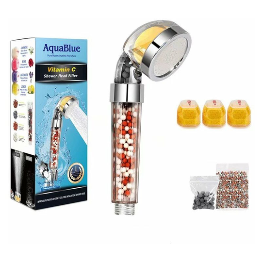Heguyey - Hand filter shower head, increased pressure shower filter head