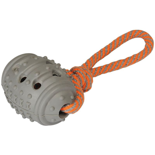 Rope Dog Chew Toy (One Size) (Orange/Grey) - Orange/Grey - Regatta