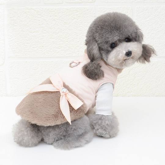 Benobby Kids - Dog clothes fall and winter warm pet clothes kitten clothes cat clothes small dog cotton clothing padded Teddy clothes m (chest 35',
