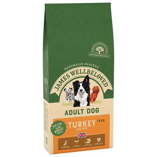 James Wellbeloved Adult - Turkey & Rice - 15kg