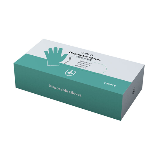 Augienb - 100Pcs Disposable Food Grade pvc Disposable Protective Gloves Waterproof