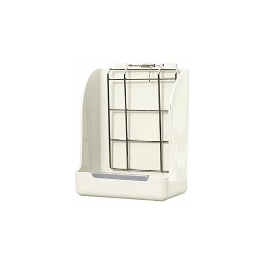 Langray - Rabbit Hay Feeder Hay Feeder Rabbit Bowl White Rabbit Bowl Feeder Grass Feeder Food Bowls for Small Animals such as Rabbits Chinchilla