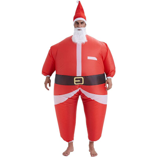Readcly - Inflatable Santa Costume Halloween Inflatable Costume Fancy Dress