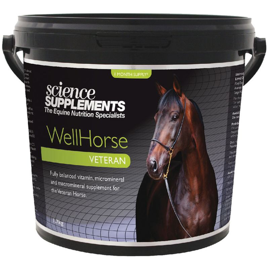 Science Supplements - Wellhorse Veteran with Glucosamine (1.6kg) (May Vary) - May Vary