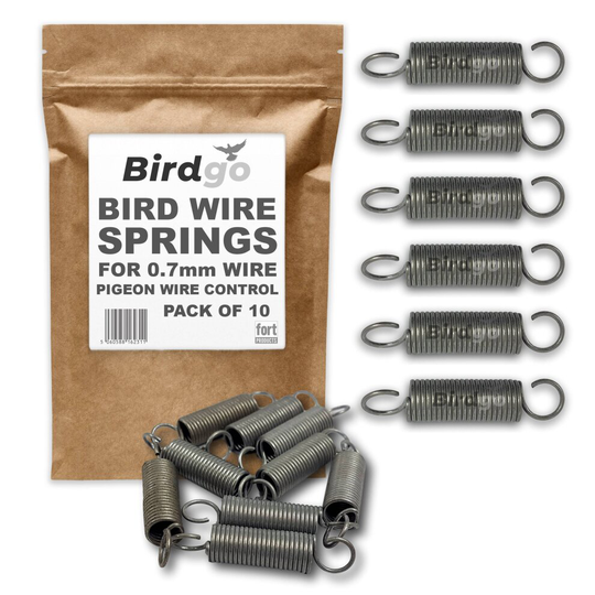 (10) Birdgo Pigeon Post & Wire Springs (Standard)