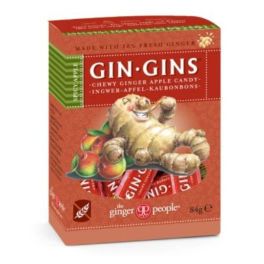Ginger People Gin Gins Spicy Apple Chews 84g
