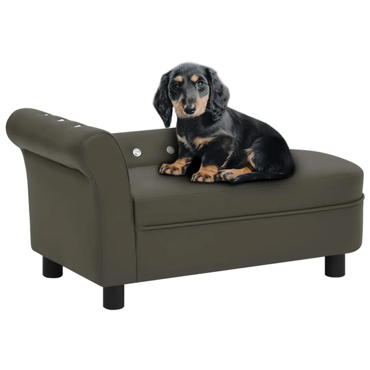 Saxis Dog Sofa in Grey