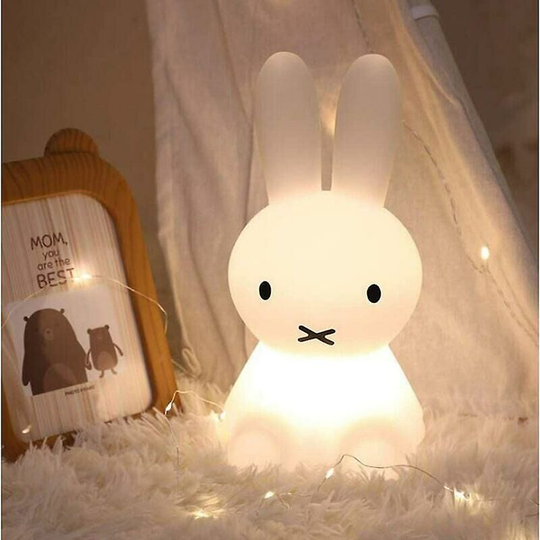 FlkwoH Led Night Light, Luminous Toy For Children Room Decoration Silicone Rabbit Colored Night Light, Suitable For Children's Gifts, Interior