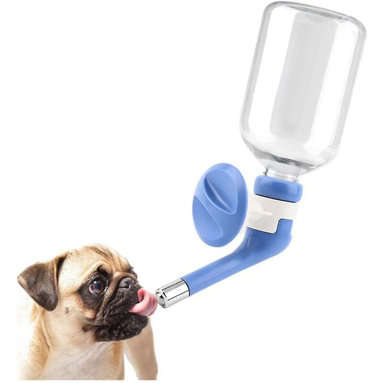 Drip Free Dog Water Dispenser - Dog Cage Lift & Drop Pet Water Dispenser Drinking Water Supply Cage