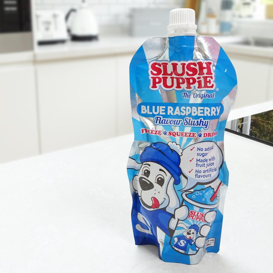 Slush Puppie Pouch - Blue Raspberry 3 Pack