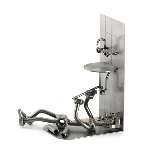 Male Plumber Raglin Sculpture