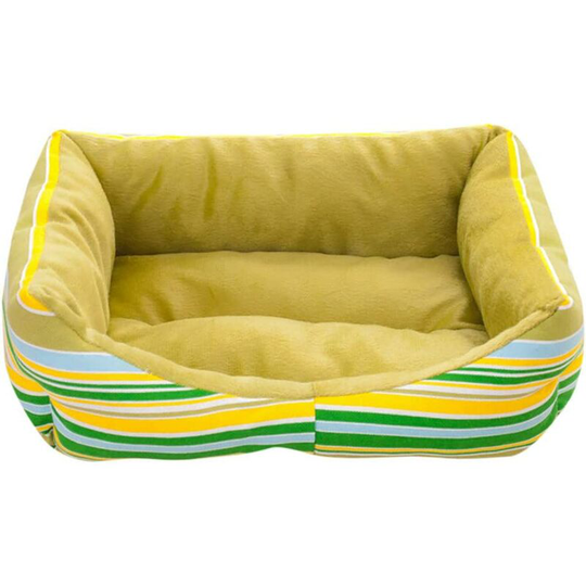 Pet Shop,Dog,Dog Bed,Dog Basket and Basket Dog Bed,Basket Basket,Dog Cushion (68x55x16cm,Yellow)