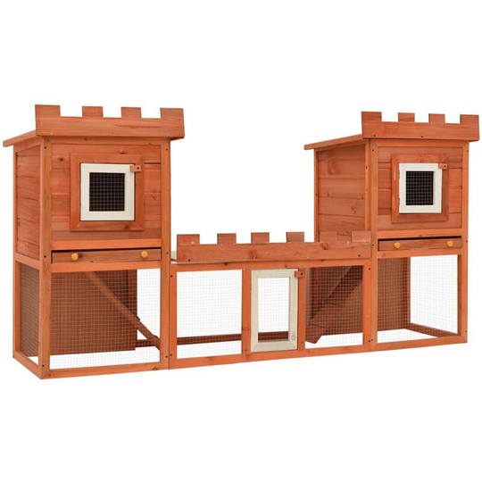 Merlin Rabbit Hutch by Archie&oscar Brown