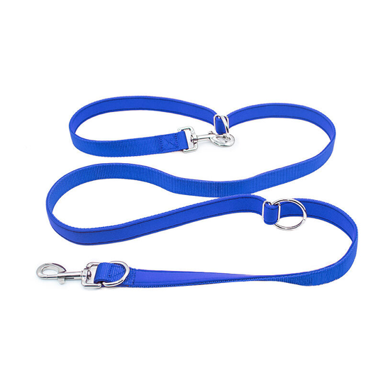 Betterlifegb - Leave nylon dog, adjustable in 3 lengths - Leash for dogs big and small - Leave double for 2 dogs - Leave cats and puppies - 2 m