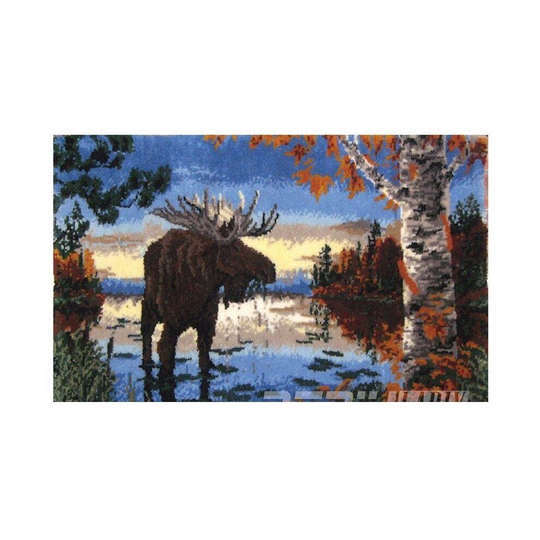 Moose Rug Latch Hooking Kit (110x75cm)