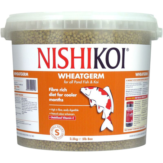 Nishikoi - 2.5kg Wheatgerm Pellets (small)