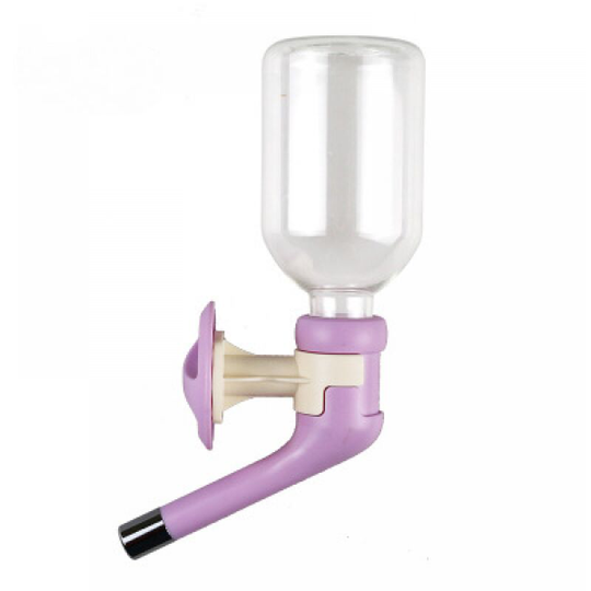 Pet Water Dispenser - Water Dispenser for Cage, Kennel, Pet Water Dispenser - Purple