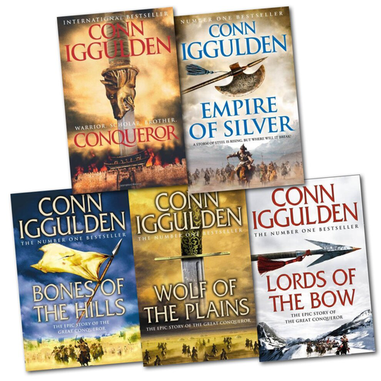 Conn Iggulden Conqueror Series Collection 5 Books Wolf of the Plains