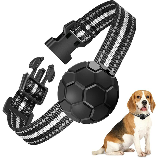 Rechargeable Long Hair Bark Control Collar with 3 Sound/Vibration/Shock Modes Automatic Electric Active Waterproof Collar