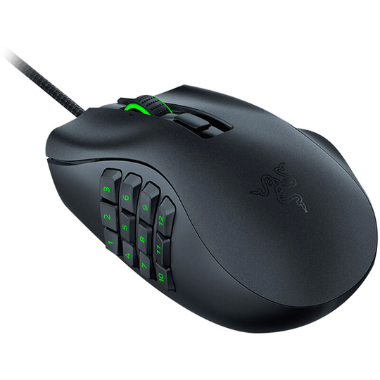 Naga x mmo Wired rgb Gaming Mouse Lightweight Mouse with 2nd-gen Optical Mouse Switch 16 Programmable Buttons - Razer