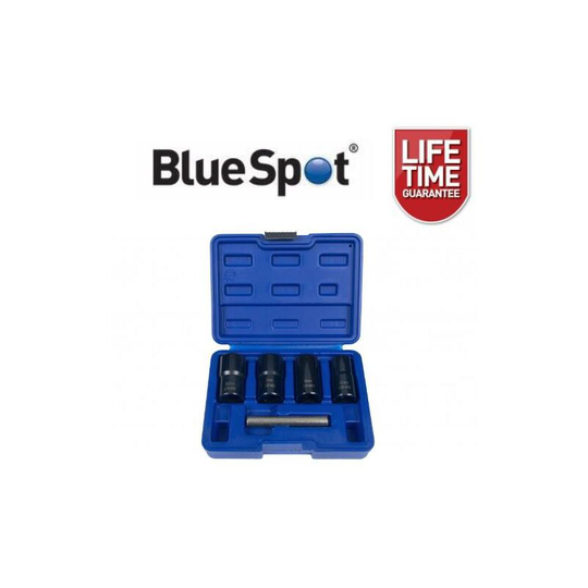 5 Piece Locking Wheel Nut Remover Set 01533 - Bluespot