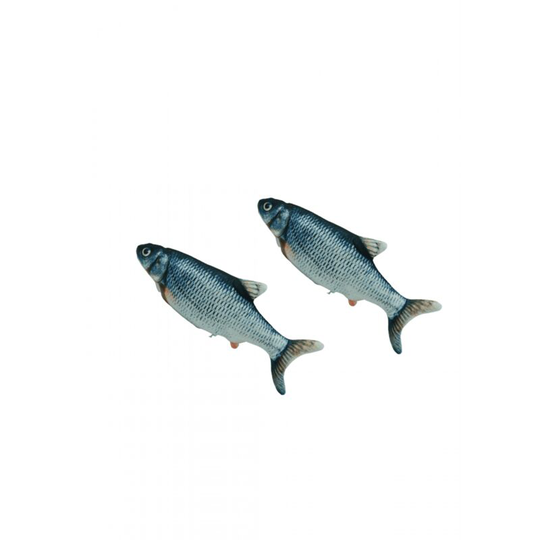 Noname - magic fish - cat game - Adult - Grey - rechargeable usb cable - Educational - lot of 2