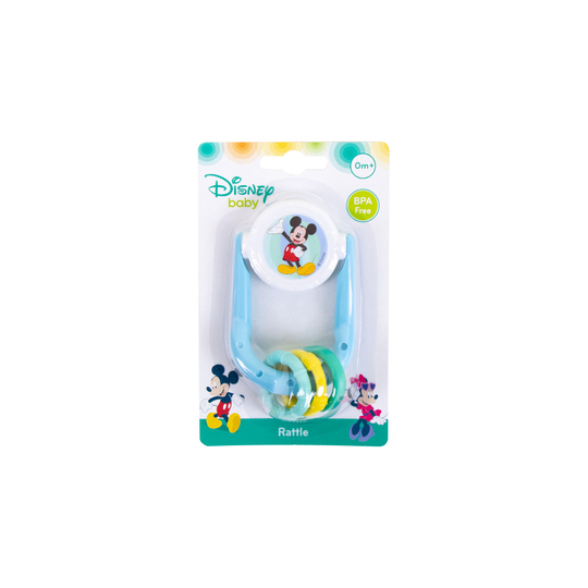 (Mickey Mouse) Disney Baby Rattle From Birth BPA free Toy Teether